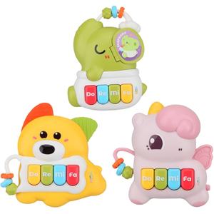 EPT Baby-Einhorn Musikalisches Klavier-Spielzeug mit 3 Modi Niedliches Tier Frühpädagogisches Instrument für Kleinkinder ab 12 Monaten - Product Image 1