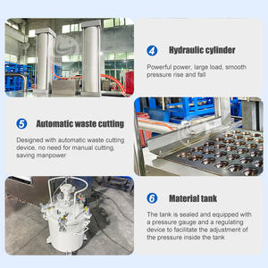 เครื่องทำไอศกรีมทรงกรวยกินได้อัตโนมัติเครื่องทำถ้วยชาบิสกิตเครื่องทำไอศกรีมกรวยขนาดเล็ก - Product Image 5