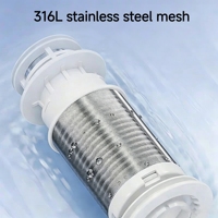 | Rétrolavage manuel |   Filtre à eau avec manomètre |   Maille en acier inoxydable de qualité alimentaire de 40 microns |   Préfiltre à eau à haut débit 10T/H |