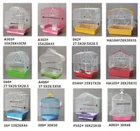 Cage à oiseaux en fil de fer épais pour perroquets et moineaux