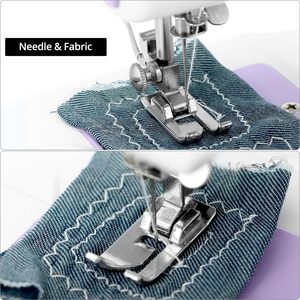 Machine à coudre portable multifonctionnelle mini électrique pour <span class=keywords><strong>la</strong></span> maison, accessoires de couture - Product Image 4