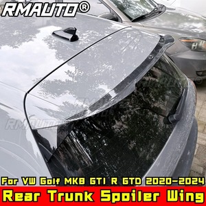 Alerón Trasero de Techo Estilo Fibra de Carbono para VW Golf MK8 GTI R GTD 2020-2024, Kit de Carrocería, Accesorios para Auto - Product Image 1