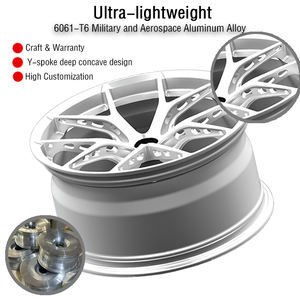 Jantes en alliage forgé SS de qualité supérieure, argent brillant, 21 E63 20 18 22 17 6061 19 pouces 22x12 pour <span class=keywords><strong>Mercedes</strong></span>, concave, personnalisées, 5x112 - Product Image 2