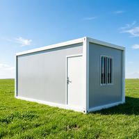 Maison conteneur pliable respirante au design moderne, garantie 3 ans, pièces de rechange gratuites - Prête à l'emploi pour bureau à domicile et bâtiment commercial