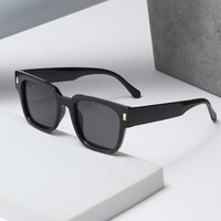 Nouvelles lunettes de soleil carrées tendance pour femmes et hommes, idéales pour la course et le cyclisme, verres solaires, logo personnalisé, vente en gros