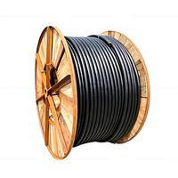 Câble d'alimentation ZC-YJV 0.6/1kV 4x50mm2 en cuivre XLPE pour les systèmes d'alimentation des bâtiments commerciaux, de la climatisation et de la ventilation