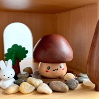 Boîte à musique Champignon Moderne DIY Eco-Friendly Home Decor Cadeau d'anniversaire pour enfants