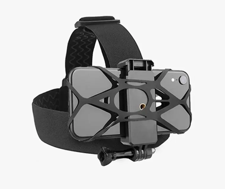 Head Strap Mount with Screw, Wearing Headband Belt Holder,Net for Gopro Hero 9/8/7/6/5 Sports Camera Accessories