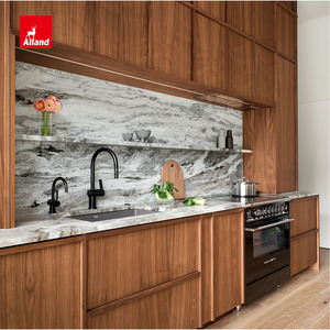 Gabinetes <span class=keywords><strong>de</strong></span> Cocina Modernos Nórdicos <span class=keywords><strong>con</strong></span> Chapa <span class=keywords><strong>de</strong></span> Nogal Oscuro, Aparador <span class=keywords><strong>de</strong></span> Cocina Delgado Estilo Wabi Sabi <span class=keywords><strong>con</strong></span> Puertas <span class=keywords><strong>de</strong></span> Gabinete <span class=keywords><strong>de</strong></span> Despensa <span class=keywords><strong>con</strong></span> Chapa <span class=keywords><strong>de</strong></span> Roble - Product Image 6