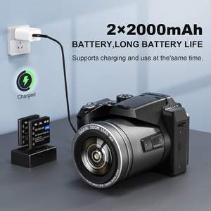 Caméra vidéo autofocus NBD 4K 64MP 16X WiFi Photographie <span class=keywords><strong>Youtube</strong></span> Écran 3,7 pouces Caméscopes numériques Appareil photo numérique - Product Image 2