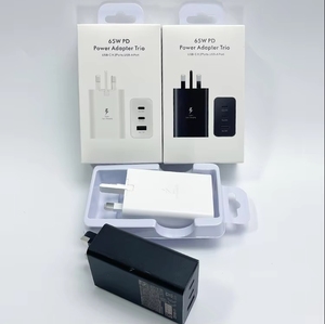 65W Type-C Charger 3-Port Super Fast Charging EU UK US <b>Plug</b> for Samsung Charger for Samsung S22 S23 S24 S25 S26 Smart Devices - Product Image 3