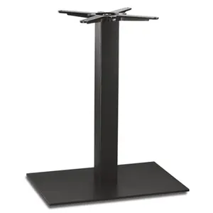 Gambe della Base del tavolo con rivestimento in ferro per piano del tavolo gambe del tavolino da ristorante in metallo palo quadrato con Base rettangolare