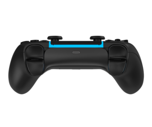 คอนโทรลเลอร์เกมไร้สาย OEM คุณภาพสูง BT 5.3 เชื่อมต่อ 2.4G พร้อมพวงมาลัยเกมส์สั่นสะเทือน สำหรับ IOS Android P5 PC <span class=keywords><strong>Steam</strong></span> Mobile - Product Image 2