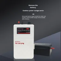 Xilong Pompe à oxygène à batterie sèche moderne Alimentation en oxygène pour la pêche écologique Coupure de courant Machine à oxygène d'urgence Utilisation en extérieur