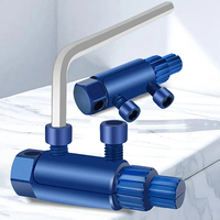 Extracteur de fil cassé de valve d'angle de robinet d'extraction de vis de tête de tuyau cassé pour l'outil de retrait de fil de 1/2 pouces 3/4 pouces 1 pouce