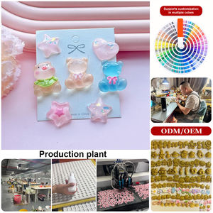 Dijes de Resina Planos Zili, Lindos Cerditos de Dibujos Animados, Joyería, Adornos para Manualidades, Decoración de Fundas de Teléfono, Pegatinas Decorativas - Product Image 2