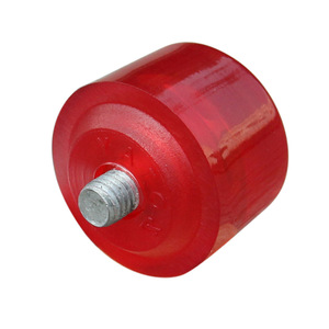 Marteau Eertuo Hammerhead 2 en 1 avec embout rond en PU souple et embout rigide en nylon interchangeable, qualité industrielle YT-4635 - Product Image 1