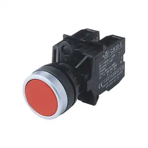 Venta caliente CJK 22mm interruptor de botón impermeable momentáneo