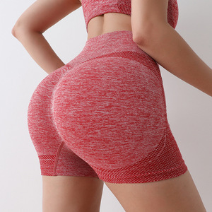 Fitness Gym Wear Sport Wear Seamless Workout Yoga Scrunch Butt Lift Yoga <span class=keywords><strong>Shorts</strong></span> pour les femmes - Product Image 2