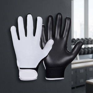 Gants de football gaélique personnalisés, paume en latex 2,5 mm, dos en spandex, impression numérique par sublimation, doigts entiers, haute qualité, pas cher - Product Image 2