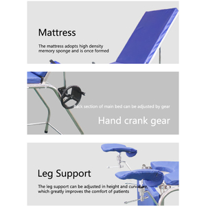 परीक्षा टेबलप्रतिस्पर्धी मूल्य मैनुअल स्त्री विज्ञान चेयर विकसित बाजार स्त्री रोग परीक्षा तालिका प्रत्यक्ष निर्माता - Product Image 3