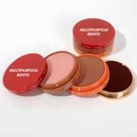 Palette de maquillage professionnelle multi-usages, waterproof, végane, pour bronzer, contourner, illuminer et blush crème pour les joues