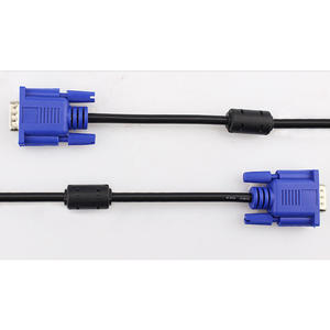 Kỳ nghỉ đặc biệt tốc độ cao 1.8m 3 + 6 VGA màn hình cáp cho nam đến nam OEM cáp máy tính VGA Cáp - Product Image 4