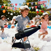 Machine à mousse avec télécommande sans fil, portable, pour fêtes, extérieur, enfants, mariage, effets de scène, Noël en intérieur