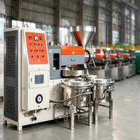 Presse à huile commerciale à vis, machine d'extraction d'huile à froid et à chaud pour arachides, sésame, tournesol, palmiste