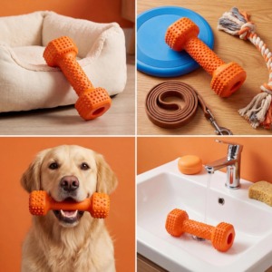 Juguete Masticable para Mascotas, Personalizado, Prácticamente Indestructible, de TPR, Duradero, Seguro, No Tóxico, de Caucho Natural, Interactivo, Huesos para Perros - Product Image 5