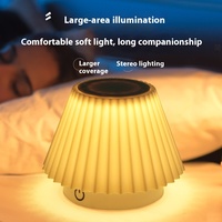 Lampe de bureau LED rechargeable à double usage, lampe de chevet pour étudiants, lampe de lecture pour dortoir, protection des yeux, lampe de table
