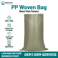 Sac en polypropylène tissé PP laminé et imperméable, imprimé sur mesure, 25 kg 50 kg, pour l'emballage de granulés d'urée et d'engrais en usine