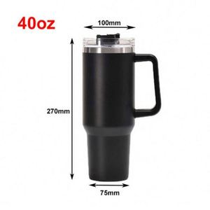 Nuevo Vaso Reutilizable Flowstate 2.0 de 40 oz para Aventuras, Vaso de Acero Inoxidable de 40 oz con Asa y Tapas con Pajita - Product Image 5