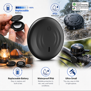 เครื่องติดตาม GPS อัจฉริยะสำหรับสัตว์เลี้ยงและสุนัข รุ่น F02 ป้ายเตือนกันหายแบบไร้สาย ตัวติดตามสำหรับเด็ก กระเป๋าเงิน กุญแจ ค้นหาตำแหน่ง GPS ป้องกันการสูญหาย - Product Image 3