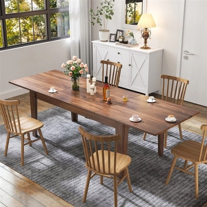<span class=keywords><strong>Mesa</strong></span> de Comedor Nórdica Moderna, <span class=keywords><strong>Extensible</strong></span>, de 106.3 Pulgadas, para Cocina - Product Image 2