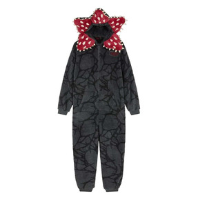 Pijama de Navidad <span class=keywords><strong>Stranger</strong></span> Echo con Diseño de Plantas, Mono para Adultos, Tela de Franela Acogedora, para Fiestas Navideñas, Mono Suave, Disfraces de Películas y Series de TV - Product Image 4