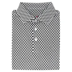 Custom Polyester Cotton Blend Unisex Polo Shirts Hugh Quality Men Sublimation 3D Digital Printing Polo Shirt