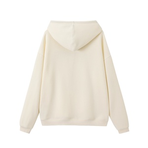 OEM ODM Logo personnalisé 100% coton sweat à <span class=keywords><strong>capuche</strong></span> vierge rétro neutre super sweat à <span class=keywords><strong>capuche</strong></span> pour hommes design solide avec doublure - Product Image 2