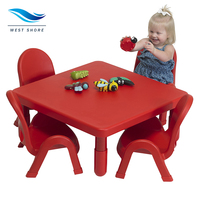 Ensemble ergonomique de chaises de table en bois Montessori pour les tout-petits pour l'école préscolaire pépinière meubles de qualité fournisseur de confiance