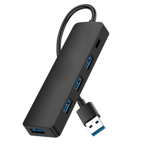 5 En 1 <span class=keywords><strong>puertos</strong></span> Desktop Hub Splitter <span class=keywords><strong>PC</strong></span> de alta velocidad <span class=keywords><strong>Usb</strong></span> 3,0 Adaptador de 4 <span class=keywords><strong>puertos</strong></span> Carga Estación de acoplamiento de 4 <span class=keywords><strong>puertos</strong></span> 3,0 <span class=keywords><strong>Usb</strong></span> Hub - Product Image 2
