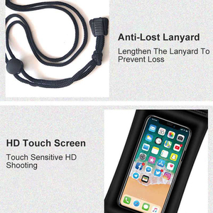 Étuis de téléphone étanches pour femmes et hommes pour iPhone 17 16 15 14 13, pochettes en plastique transparentes pour Samsung <span class=keywords><strong>S22</strong></span> S23 S24 <span class=keywords><strong>ultra</strong></span> - Product Image 4