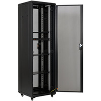 Armoire réseau 42U avec surveillance et amplificateur de puissance pour équipement à courant faible, taille 1m, en stock
