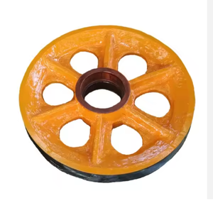 2024 puleggia per puleggia in ghisa di grande diametro per escavatore puleggia metallica di grande diametro - Product Image 6