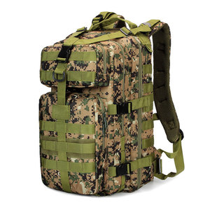 Medium Tactical <b>Backpack</b> Enthusiast Outdoor Double-Shoulder Hiking <b>Backpack</b> Camouflage Bag - Product Image 3