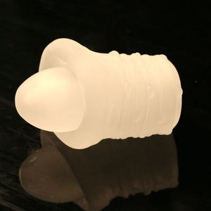 Siliconen Dubbele Penisring, Premium Rekbare Langere Hardere Sterkere Erectie <span class=keywords><strong>Cock</strong></span> Ring Erectie Verbetering Seksspeeltje Voor De Mens - Product Image 4