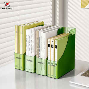XinHang, bandeja de archivos de escritorio multifuncional, papelería de gran capacidad, contenedor de almacenamiento, contenedor de plástico colorido, caja de almacenamiento - Product Image 2