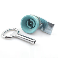 Loquet de porte à clé Long Yu MS702, zingué, pour armoires, boîtes aux lettres, tiroirs, compartiments de camping-car, rangement de camping-car, installation facile