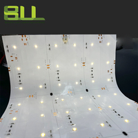 ECO 72LEDs LED Feuille Courant Constant 500mm 240mm DC24V 4000K Flexible Led Panneau Feuille Lumière pour Boîte à Lumière