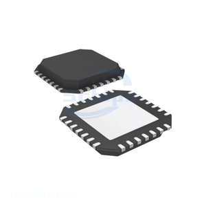 Manufacturer Channel Interface 28 VFQFN Exposed Pad USB2412-DZK Electronic Chips Component - Product Image 1