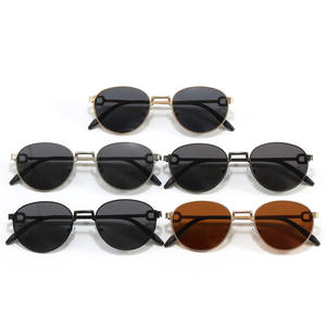 Lunettes de soleil polarisées BlN Browning, monture ronde en acier inoxydable, lentilles TAC, protection UV pour la conduite - Product Image 3